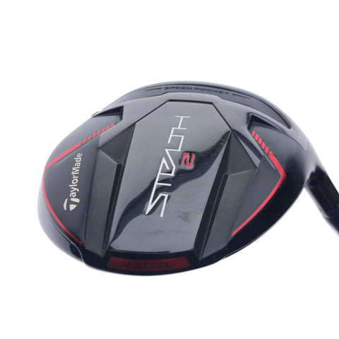 Used TaylorMade Stealth 2 3 HL Fairway Wood / 16.5 Degree / Velocore TR Red 7-X