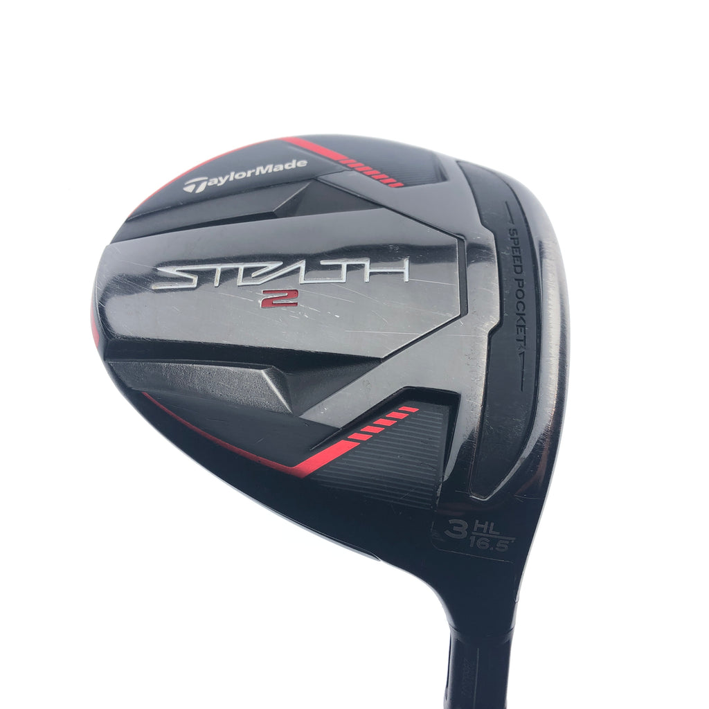 Used TaylorMade Stealth 2 3 HL Fairway Wood / 16.5 Degrees / Regular Flex