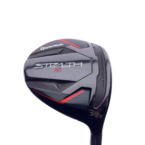 Used TaylorMade Stealth 2 3 HL Fairway Wood / 16.5 Degrees / Regular Flex