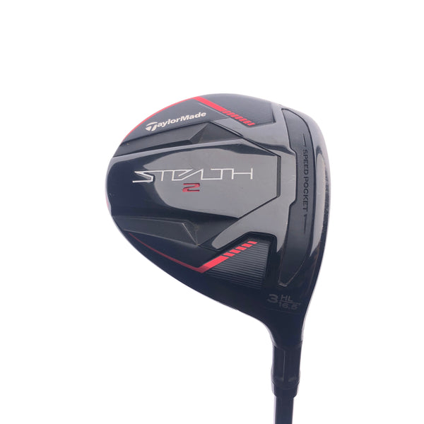 Used TaylorMade Stealth 2 3 HL Fairway Wood / 16.5 Degrees / Stiff Flex