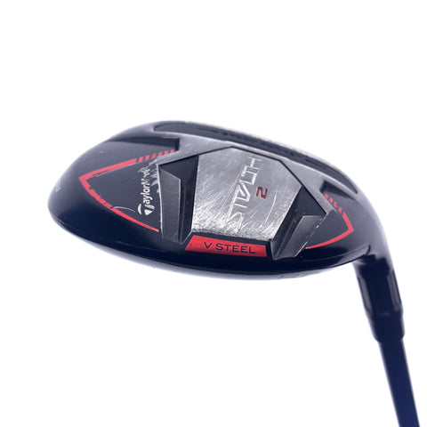 Used TaylorMade Stealth 2 3 Hybrid / 19 Degrees / Regular Flex