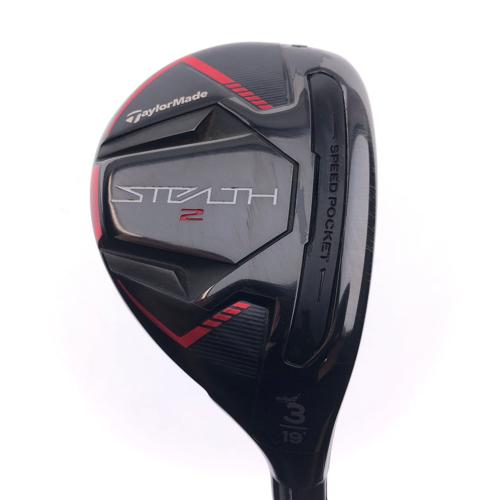 Used TaylorMade Stealth 2 3 Hybrid / 19 Degrees / Regular Flex