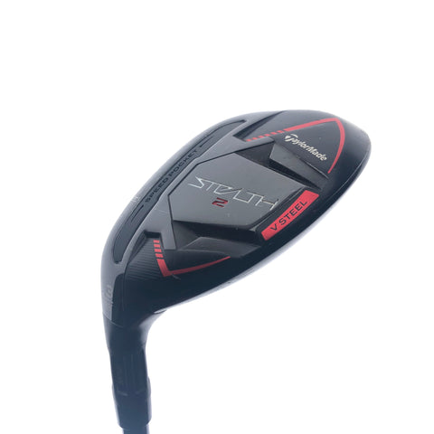 Used TaylorMade Stealth 2 3 Hybrid / 19 Degrees / Stiff Flex / Left-Handed