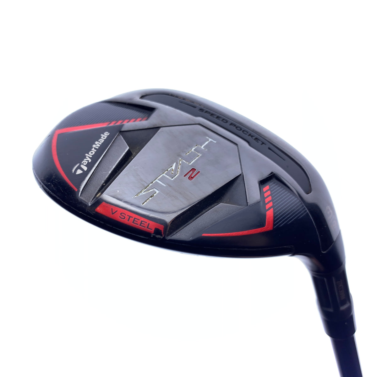 Used TaylorMade Stealth 2 3 Hybrid / 19.0 Degrees / Regular Flex