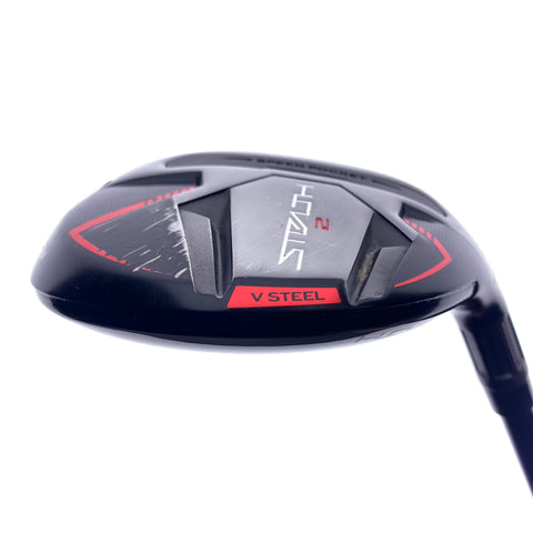 Used TaylorMade Stealth 2 3 Hybrid / 19.0 Degrees / Stiff Flex