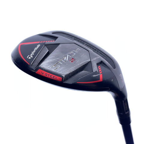 Used TaylorMade Stealth 2 3 Hybrid / 19.0 Degrees / Stiff Flex