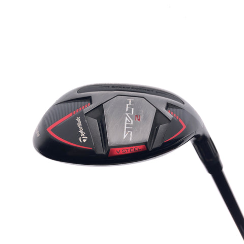 Used TaylorMade Stealth 2 4 Hybrid / 22 Degrees / Regular Flex