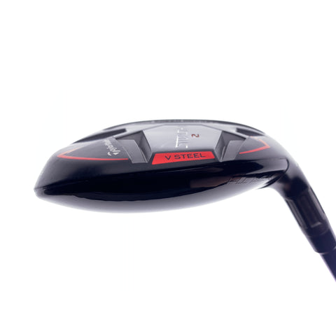 Used TaylorMade Stealth 2 4 Hybrid / 22 Degrees / Stiff Flex