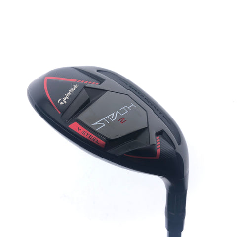 Used TaylorMade Stealth 2 4 Hybrid / 22 Degrees / Stiff Flex