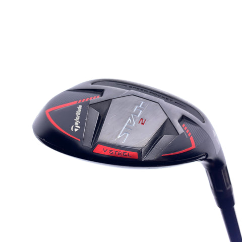 Used TaylorMade Stealth 2 4 Hybrid / 22 Degrees / Stiff Flex