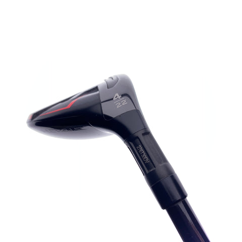 Used TaylorMade Stealth 2 4 Hybrid / 22 Degrees / Stiff Flex