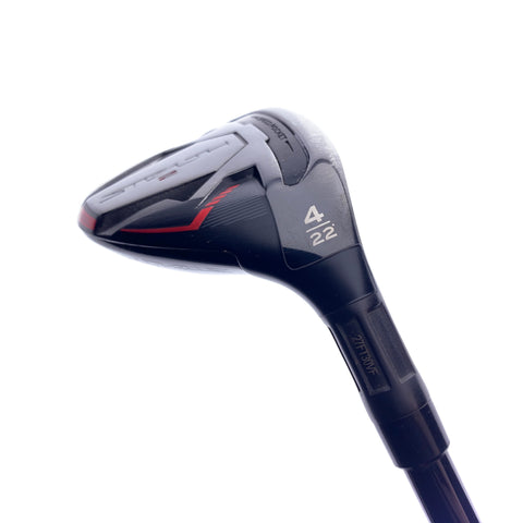 Used TaylorMade Stealth 2 4 Hybrid / 22 Degrees / Stiff Flex