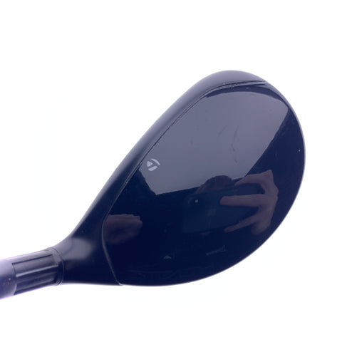 Used TaylorMade Stealth 2 4 Hybrid / 22 Degrees / Stiff Flex