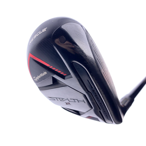 Used TaylorMade Stealth 2 4 Hybrid / 22 Degrees / Stiff Flex