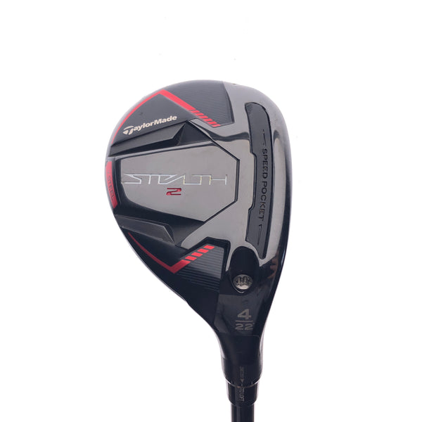 Used TaylorMade Stealth 2 4 Hybrid / 22 Degrees / Stiff Flex