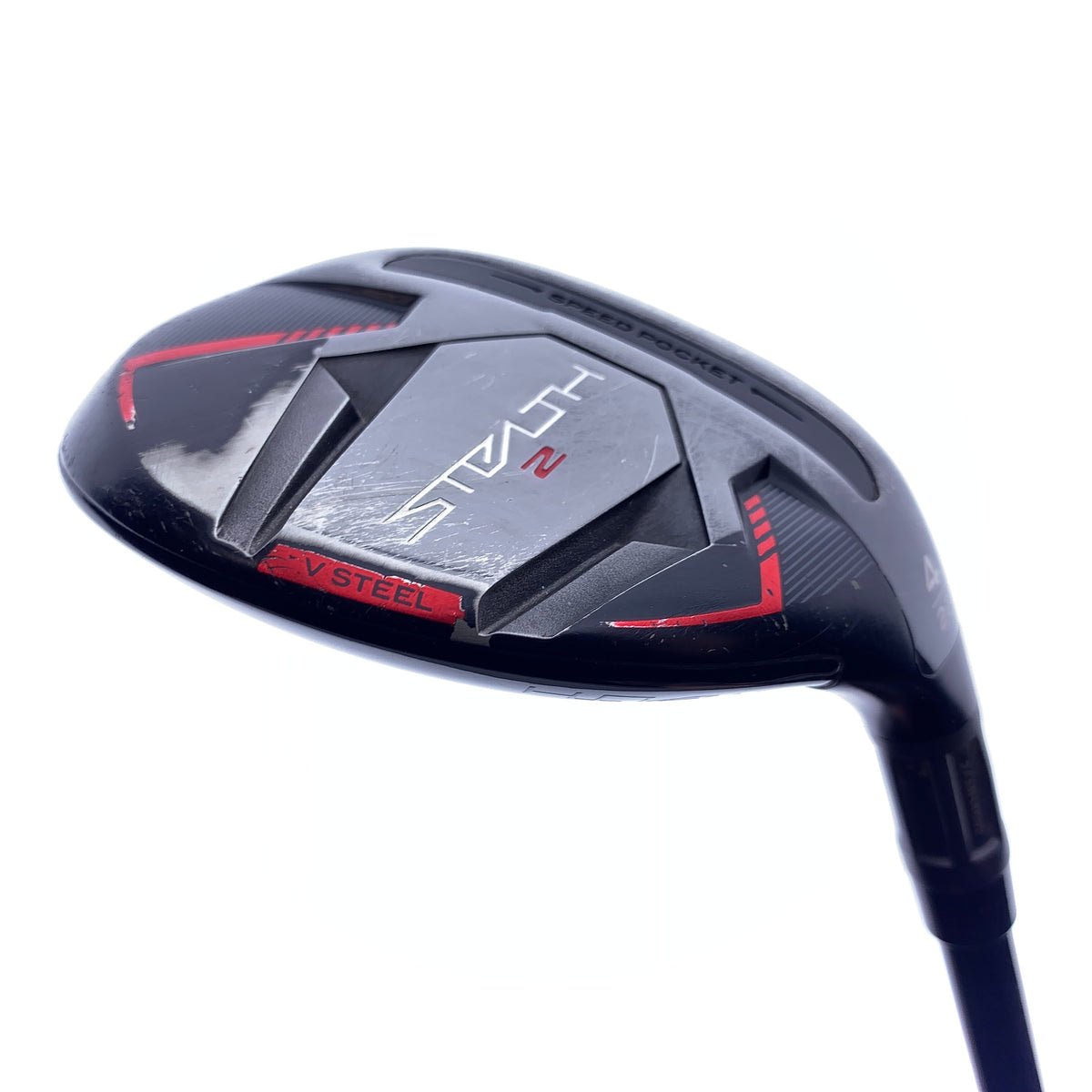 Used TaylorMade Stealth 2 4 Hybrid / 22.0 Degrees / Regular Flex