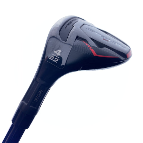 Used TaylorMade Stealth 2 4 Hybrid / 22.0 Degrees / Regular Flex / Left-Handed