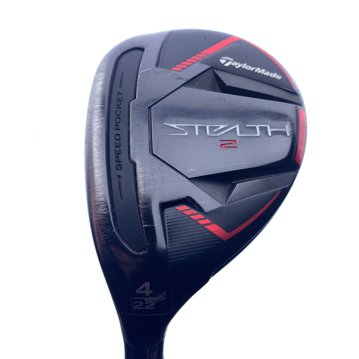 Used TaylorMade Stealth 2 4 Hybrid / 22.0 Degrees / Regular Flex / Left-Handed