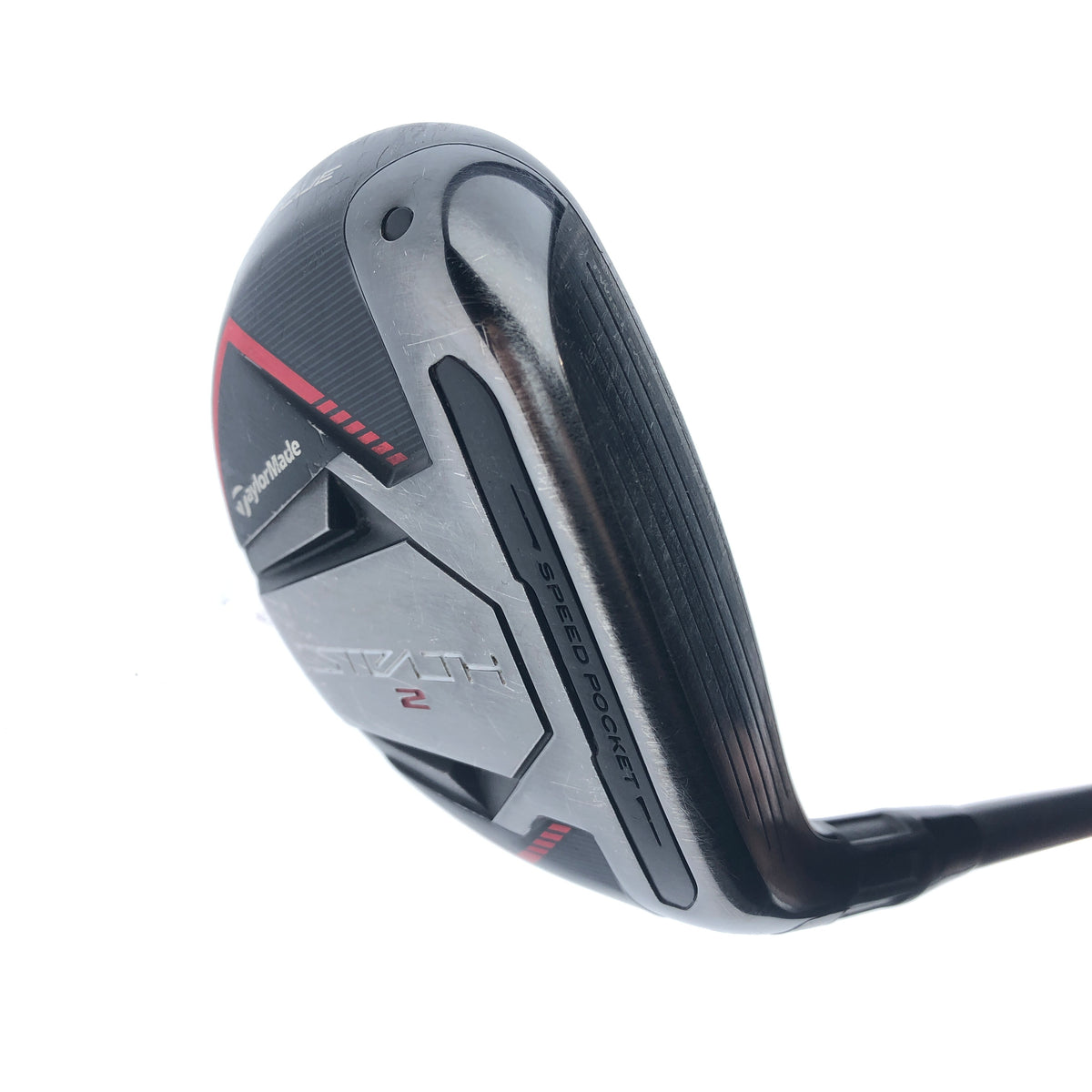 Used TaylorMade Stealth 2 4 Hybrid / 22.0 Degrees / Stiff Flex