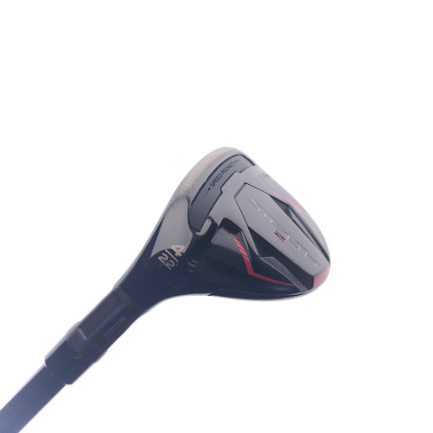 Used TaylorMade Stealth 2 4 Hybrid / 22.0 Degrees / Stiff Flex / Left-Handed