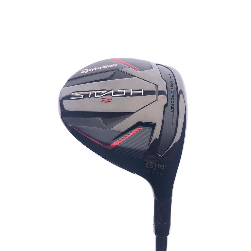 Used TaylorMade Stealth 2 5 Fairway Wood / 18 Degrees / A Flex