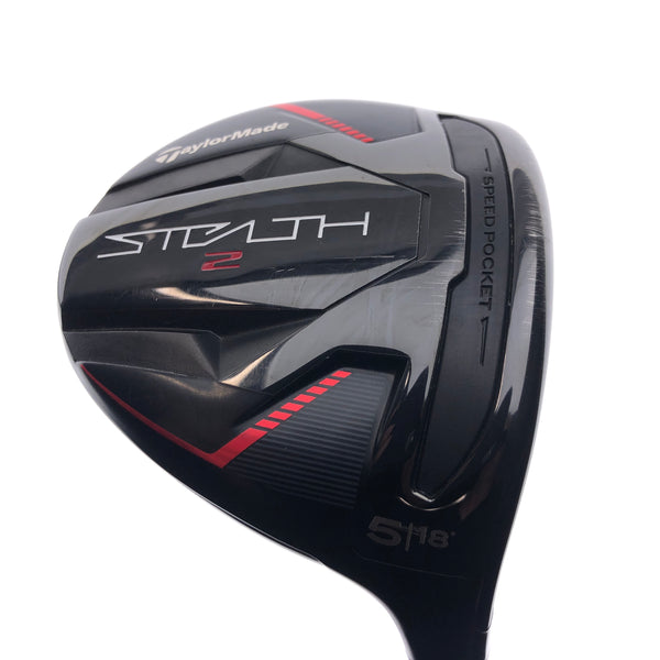 Used TaylorMade Stealth 2 5 Fairway Wood / 18 Degrees / Regular Flex