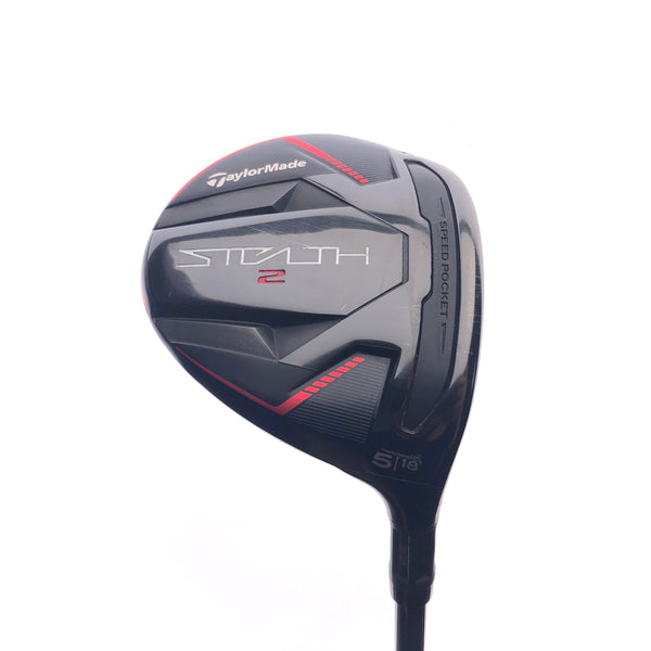 Used TaylorMade Stealth 2 5 Fairway Wood / 18 Degrees / Stiff Flex