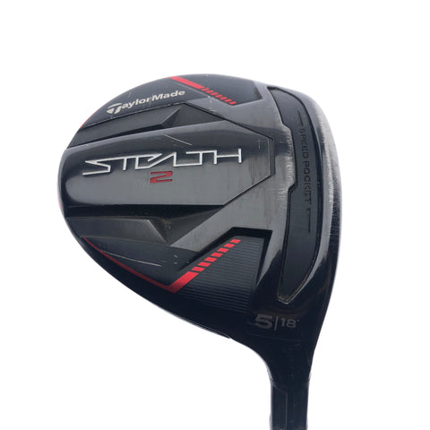 Used TaylorMade Stealth 2 5 Fairway Wood / 18 Degrees / Stiff Flex