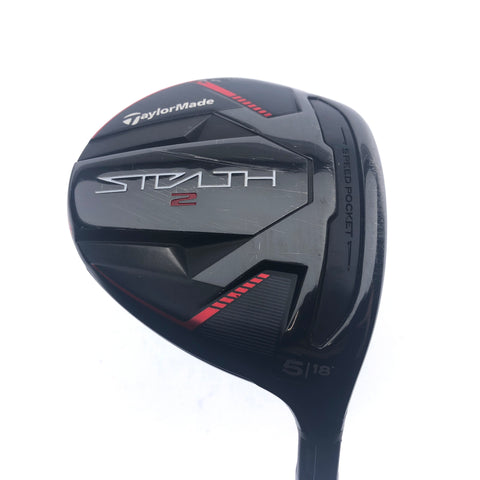 Used TaylorMade Stealth 2 5 Fairway Wood / 18 Degrees / Stiff Flex
