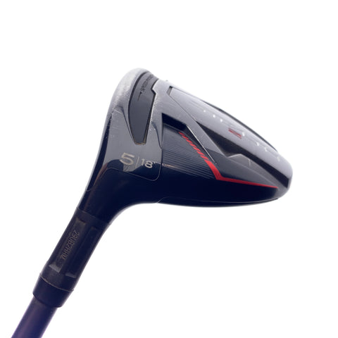 Used TaylorMade Stealth 2 5 Fairway Wood / 18.0 Degrees / Stiff / Left-Handed