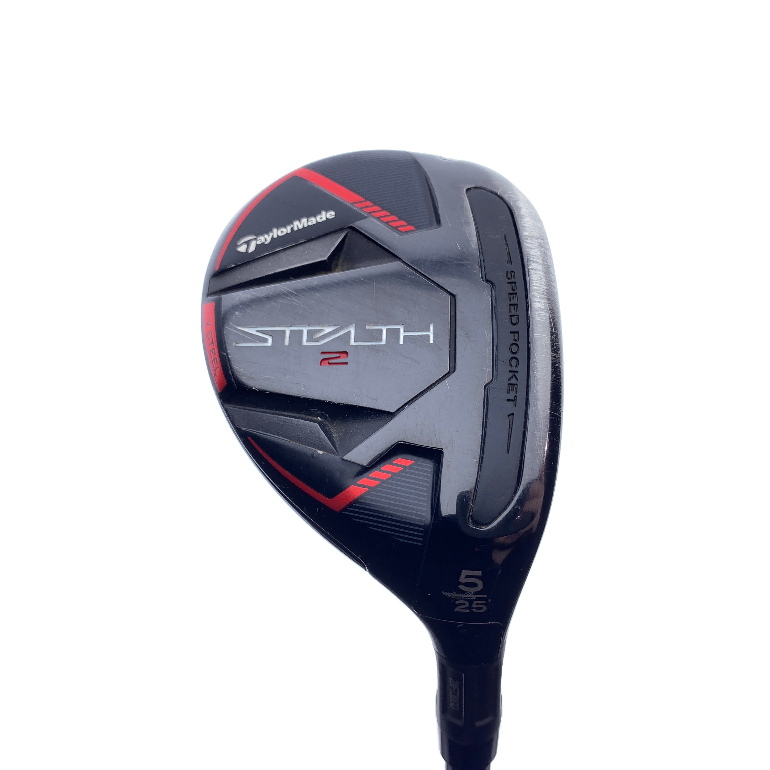 Used TaylorMade Stealth 2 5 Hybrid / 25.0 Degrees / A Flex