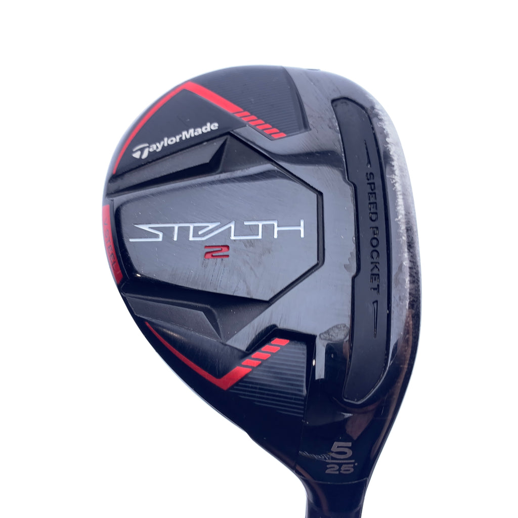 Used TaylorMade Stealth 2 5 Hybrid / 25.0 Degrees / Regular Flex