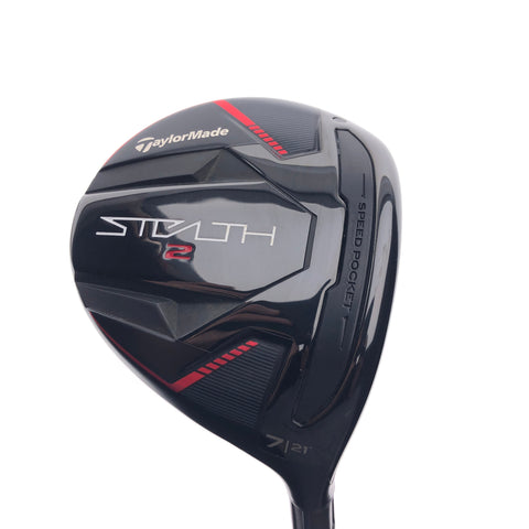 Used TaylorMade Stealth 2 7 Fairway Wood / 21 Degrees / Regular Flex