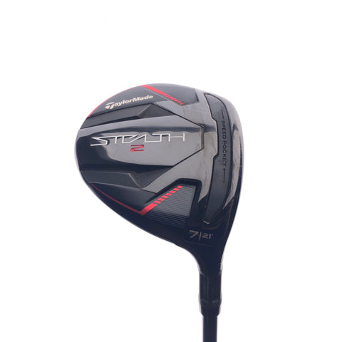 Used TaylorMade Stealth 2 7 Fairway Wood / 21 Degrees / Regular Flex