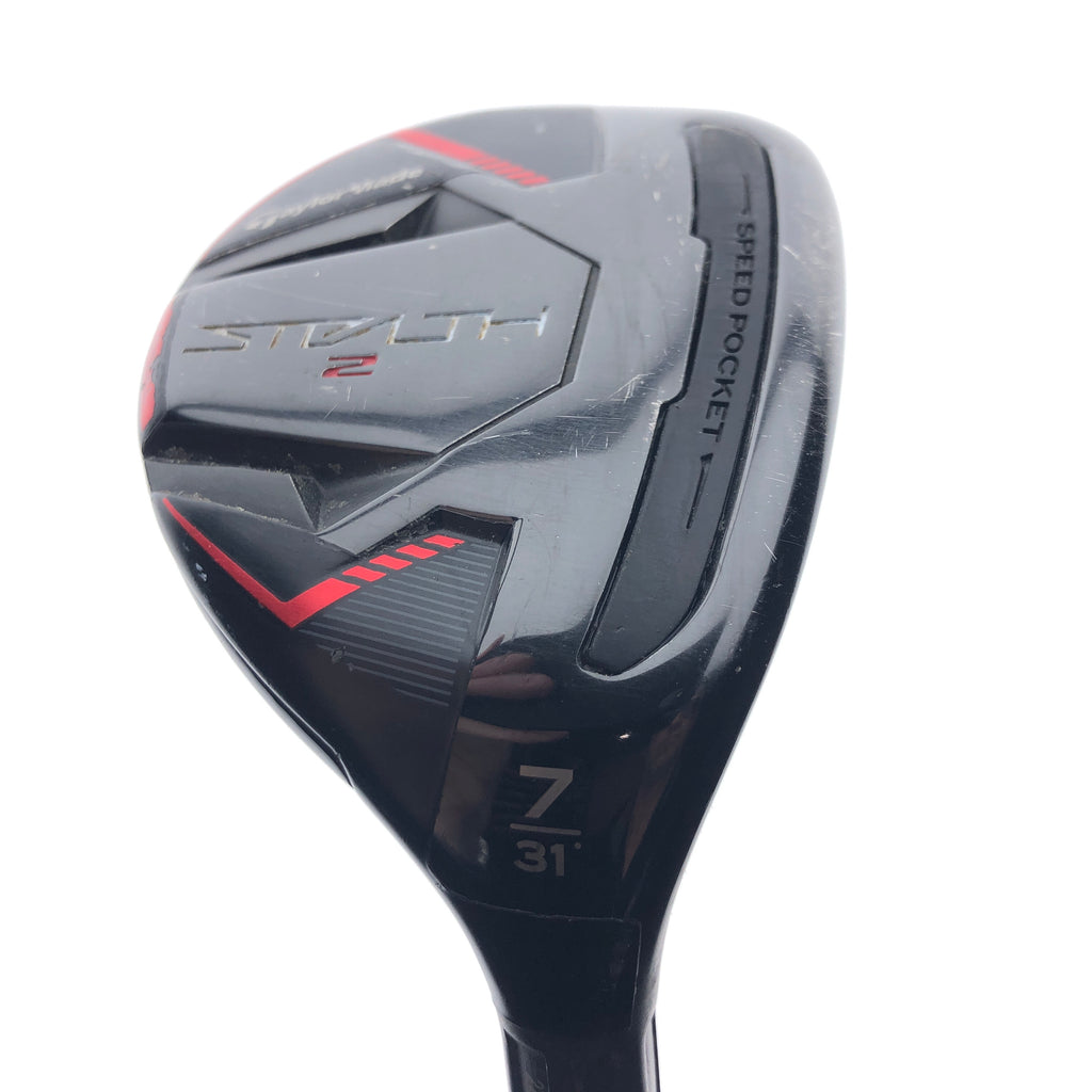 Used TaylorMade Stealth 2 7 Hybrid / 31 Degrees / A Flex