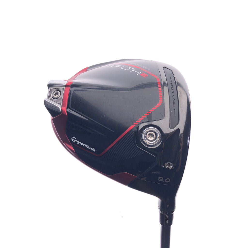 Used TaylorMade Stealth 2 Driver / 9.0 Degrees / Regular Flex