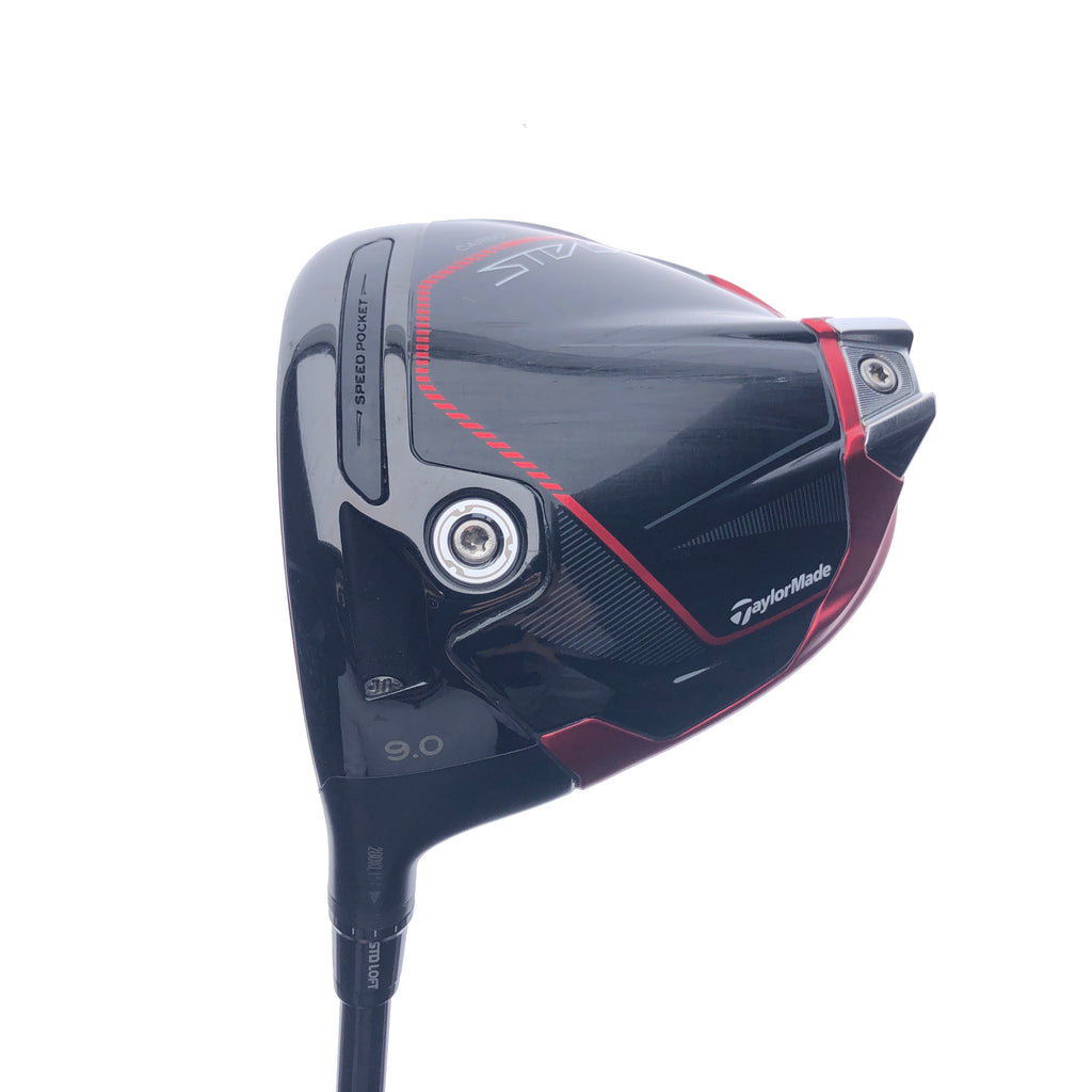 Used TaylorMade Stealth 2 Driver / 9.0 Degrees / Stiff Flex / Left-Handed