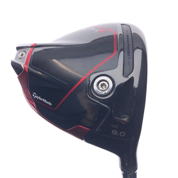 Used TaylorMade Stealth 2 Driver / 9.0 Degrees / Stiff Flex