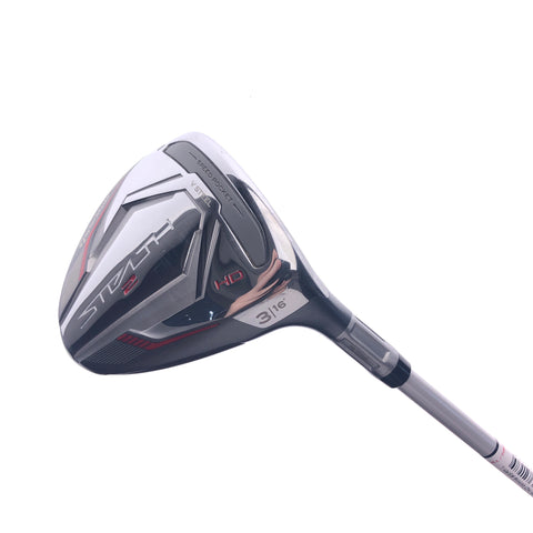 Used TaylorMade Stealth 2 HD 3 Fairway Wood / 16 Degrees / Ladies Flex