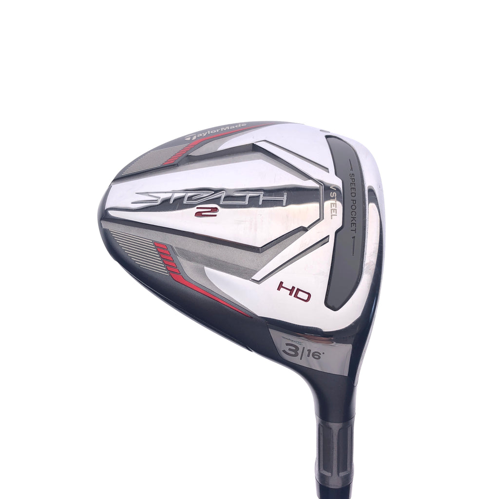 Used TaylorMade Stealth 2 HD 3 Fairway Wood / 16 Degrees / Ladies Flex