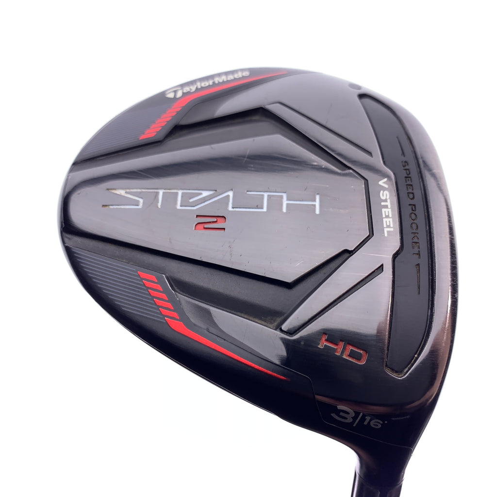Used TaylorMade Stealth 2 HD 3 Fairway Wood / 16 Degrees / Regular Flex