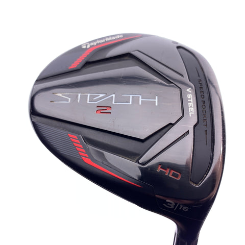 Used TaylorMade Stealth 2 HD 3 Fairway Wood / 16 Degrees / Regular Flex