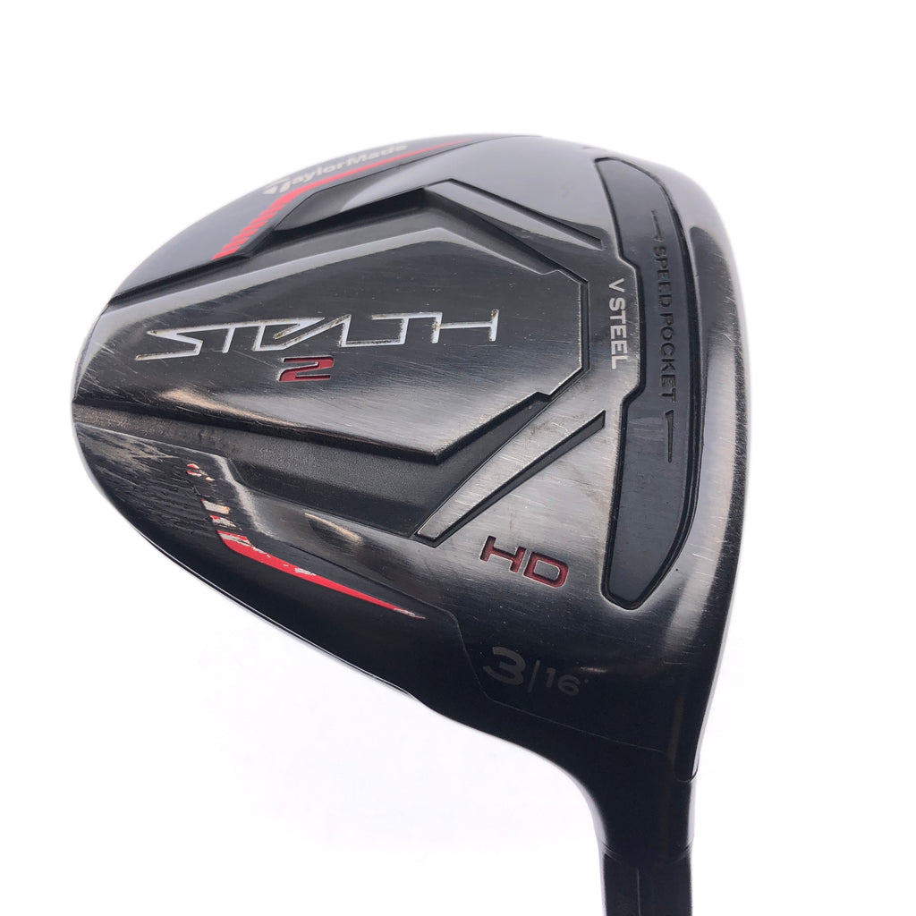Used TaylorMade Stealth 2 HD 3 Fairway Wood / 16 Degrees / Regular Flex