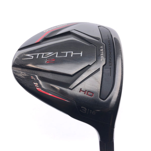 Used TaylorMade Stealth 2 HD 3 Fairway Wood / 16 Degrees / Regular Flex