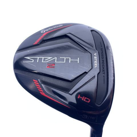 Used TaylorMade Stealth 2 HD 3 Fairway Wood / 16 Degrees / Regular Flex