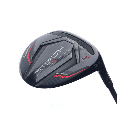 Used TaylorMade Stealth 2 HD 3 Fairway Wood / 16 Degrees / Stiff Flex