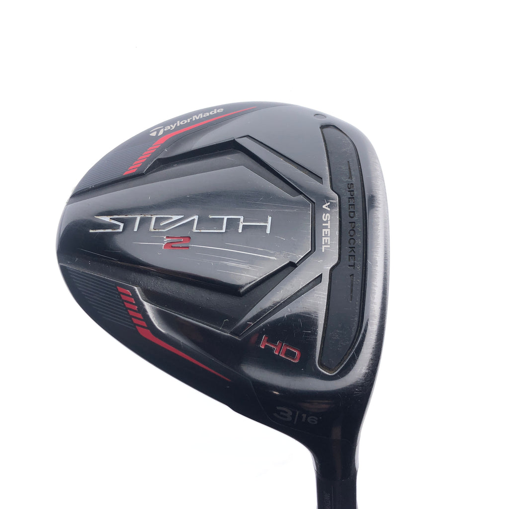 Used TaylorMade Stealth 2 HD 3 Fairway Wood / 16 Degrees / Stiff Flex