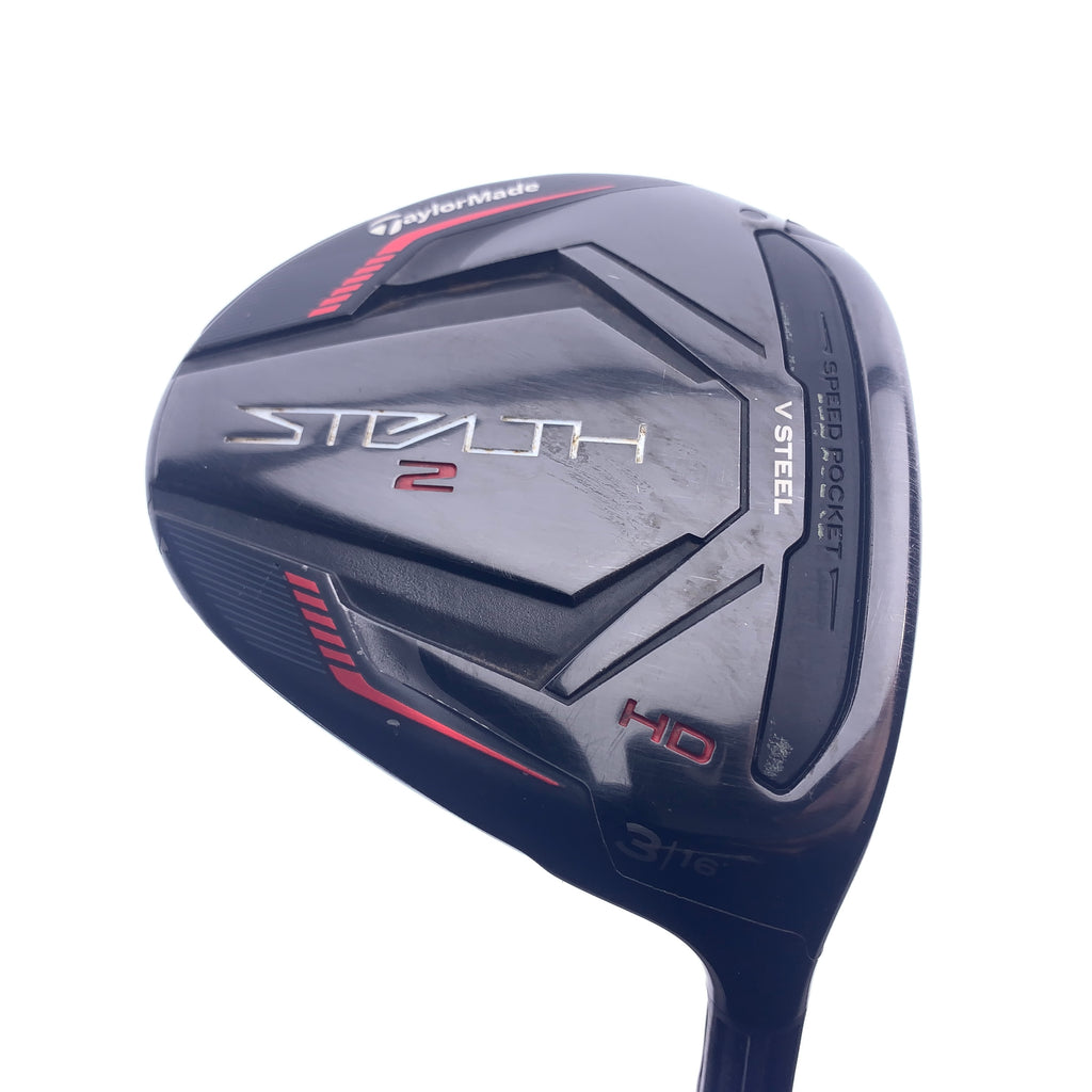 Used TaylorMade Stealth 2 HD 3 Fairway Wood / Stiff Flex