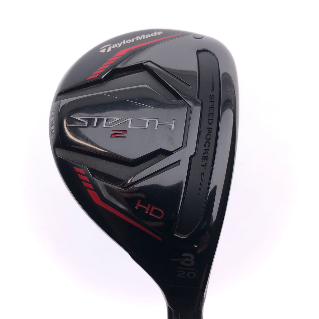 Used TaylorMade Stealth 2 HD 3 Hybrid / 20 Degrees / A Flex