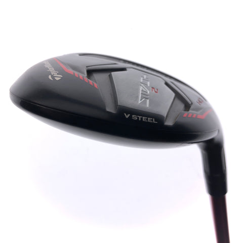Used TaylorMade Stealth 2 HD 4 Hybrid / 23 Degrees / Regular Flex
